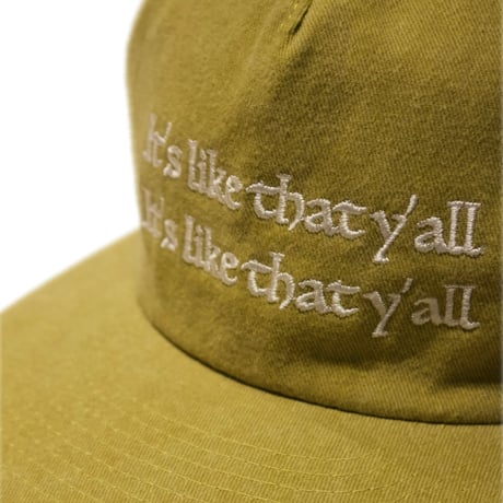 BE-SHARE |It's like that y'all Cap(4 Color)