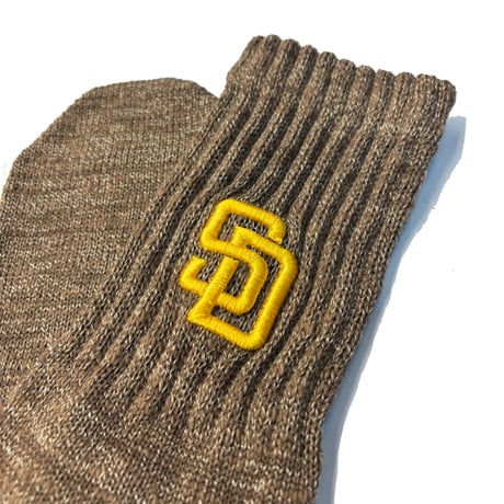 ROSTER SOX|B MLB 3D SOCKS Padres(Brown)