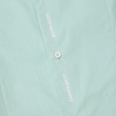 GOOPiMADE |  GCMP-S1 Hidden in Stripe Shirt (Green)