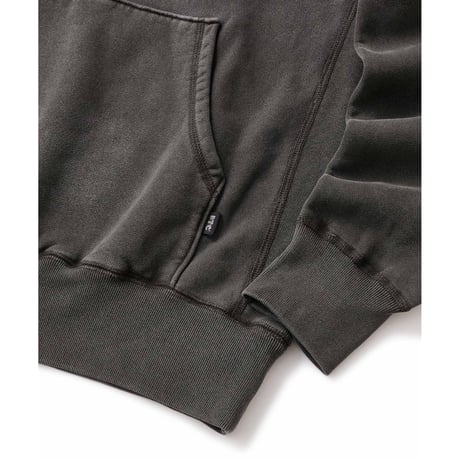 FTC | PIGMENT DYED BOX LOGO PULLOVER HOODY "BLACK" (FTC026SPSW01)