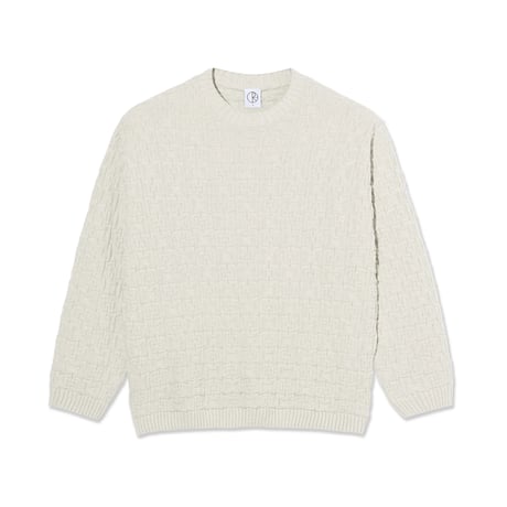 POLAR SKATE CO. / Alex Sweater (Ivory Grey Melange)