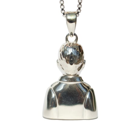 IN-PUT-OUT | Malverde Amulet Necklace 〜 THE BE-SHARE LIMITED 〜(SILVER/50cm)