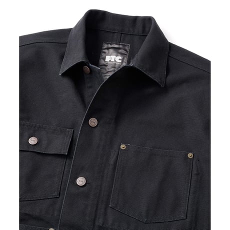 FTC | WASHED CANVAS WORK JACKET "BLACK" (FTC026SPJ05)