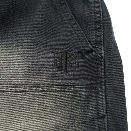 Time For Livin‘ / Double Knee Shorts (Black)