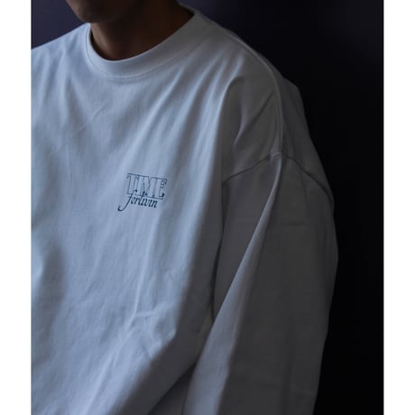 Time For Livin‘ / CR LOGO HEAVY WEIGHT L/S TEE (WHITE)