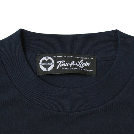 Time For Livin′ / CR LOGO S/S TEE (NAVY)