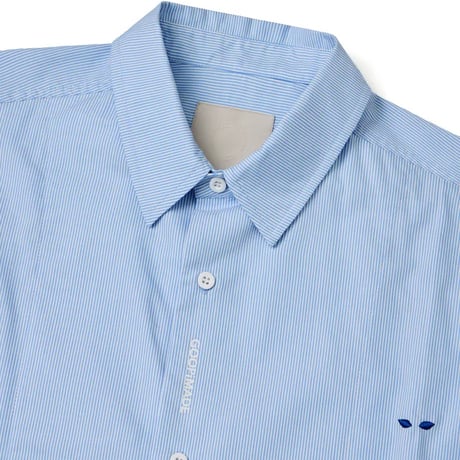 GOOPiMADE |  GCMP-S1 Hidden in Stripe Shirt (Blue)