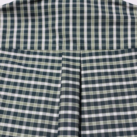 FIRST DOWN USA | S/S CHECK SHIRT (Green)