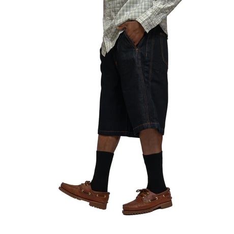 HODDLE |  BERMUDA SHORT (RAW INDIGO)