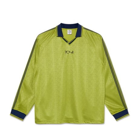 POLAR SKATE CO. / Davie L/S Shirt (Peridot/Dark Blue)
