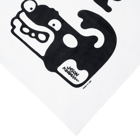 Time For Livin‘ / Jason Keam Made in LBC for T.F.L "TENUGUI" ( WHITE )