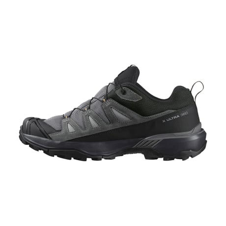 SALOMON|X ULTRA 360 LEATHER GORE-TEX(Sharkskin / Castlerock / Kelp)