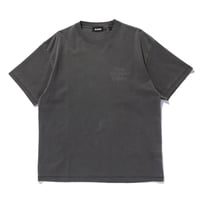 XLARGE | DISCHARGE PRINTED LOGO S/S TEE(BLACK)
