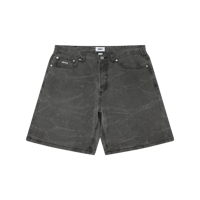 OBEY | BIGWIG BAGGY DENIM SHORT(BLACK WRINKLE WASH)