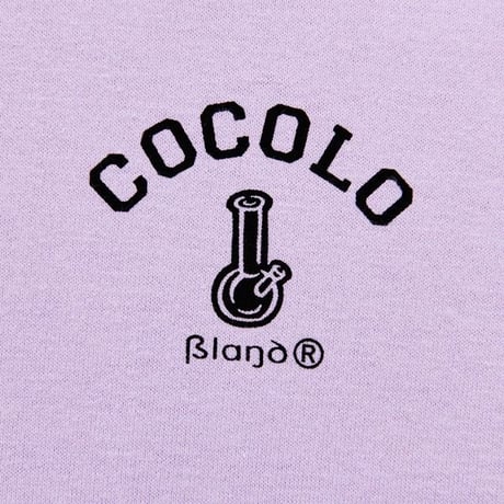 COCOLO BLAND / BACK BONG S/S TEE (LIGHT PURPLE)