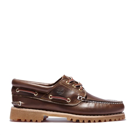 TIMBERLAND BOAT SHOE バーガンディ 7.5 【未使用】 Timberland® Authentic 3-Eye Lug Handsewn Boat Shoe for Men