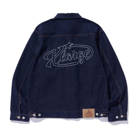 XLARGE | STAR LOGO DENIM JACKET(INDIGO)