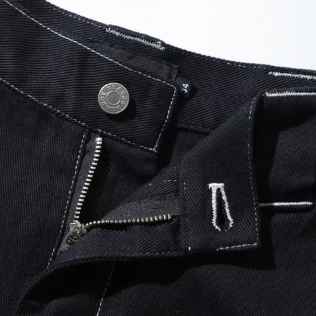 XLARGE | TWILL WORK PANTS(BLACK)