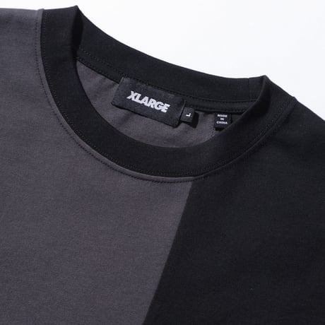 XLARGE | PATCHWORK S/S TEE(BLACK)