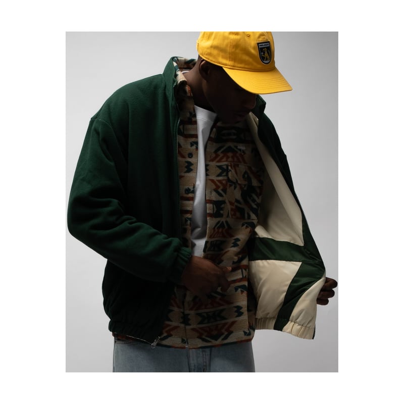 HELAS ヘラス リバーシブル 2way ジャケット HELAS | REVERSO FLEECE SPORT JACKET 