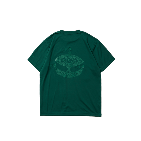 rajabrooke | WAU LOGO TEE (DARK HIJAU)