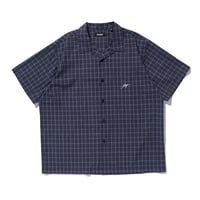 XLARGE | MELANGE PLAID S/S SHIRT(BLACK)