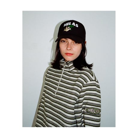 HELAS | RAYMOND QUARTER ZIP KNIT STRIPED "MULTICO"