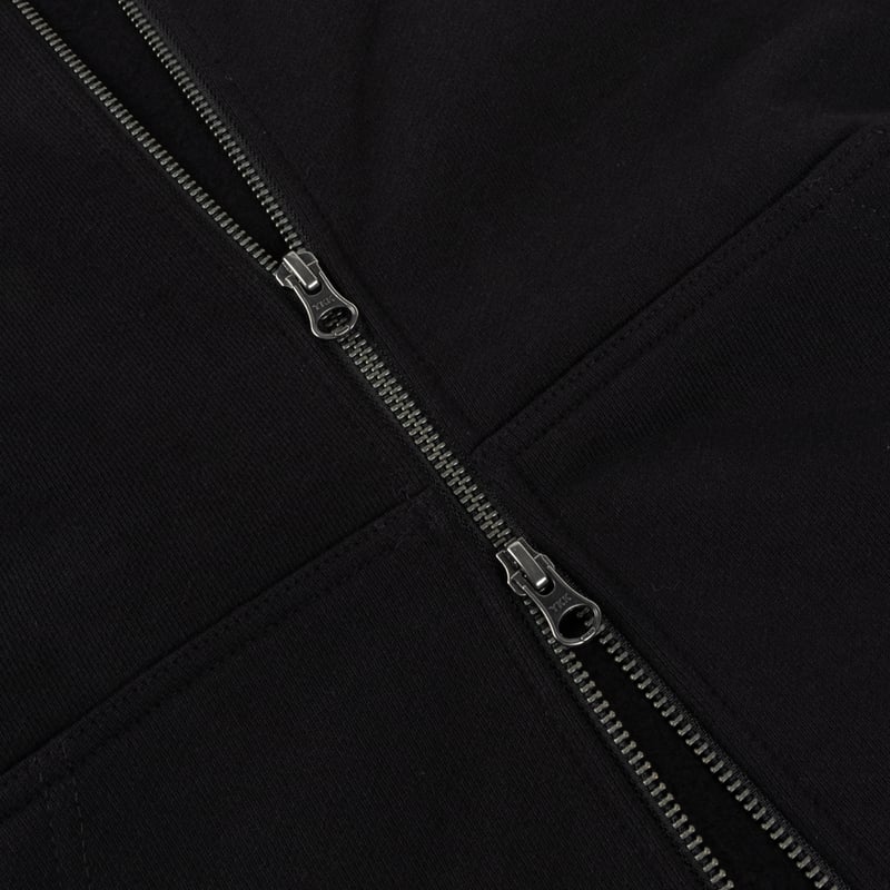 新品 Dime SMALL LOGO ZIP HOODIE ブラック Sサイズ Dime - 【残り一点】Cursive Small Logo Zip Hoodie | ACRMTSM ONLINE