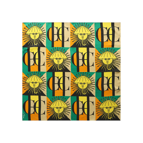 HELAS | CINQUE TERRE SILK SCARFF "MULTICO"