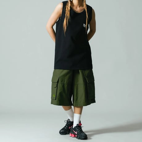 XLARGE | OLD ENGLISH WAFFLE TANK TOP(BLACK)