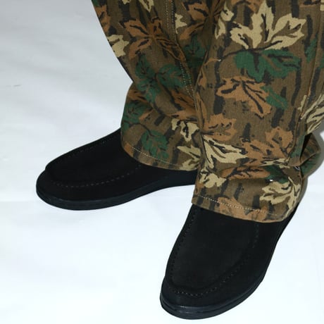 MANEBU|"BOO MID" SUEDE (BLACK)