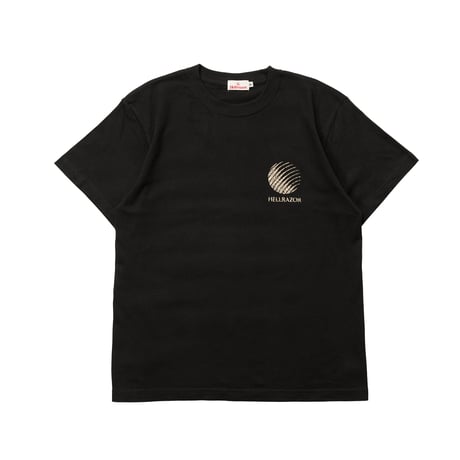 HELLRAZOR / LEAF PAISLEY LOGO SHIRT (BLACK)