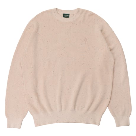 PASS~PORT | SPECKLE KNIT SWEATER  "CREAM"
