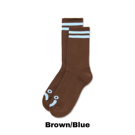 POLAR SKATE CO. / Happy Sad Rib Socks (3Color)