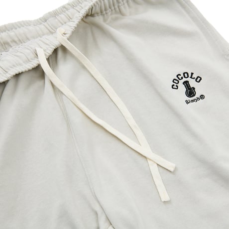 COCOLO BLAND / EMB BONG HEAVY SHORTS (FROST GRAY)