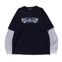 XLARGE | LAYERED L/S TEE (BLACK)