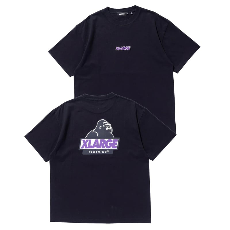 早い者勝ち 大人気 XLARGE SLANTED OG S/S TEE 定番ロゴ◎ XLARGE | SLANTED OG S/S TEE(BLACK) | T.F.L onli