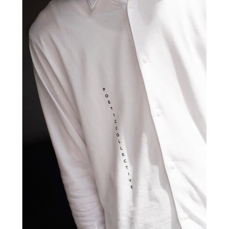 POETIC COLLECTIVE|Blaze of Noon Shirt(White)