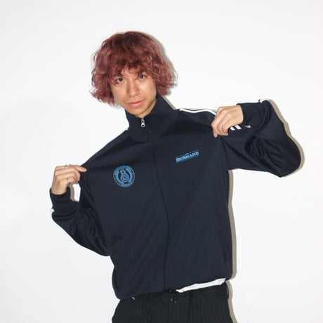 BE-SHARE |Team Emblem TRACK JACKET (NAVY/WHITE)