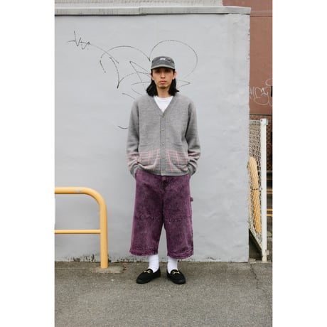 POETIC COLLECTIVE| Sculptor Short (Purple Acid Denim Wash)