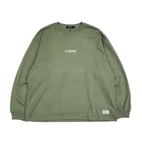 SILAS / LOGO L/S TEE (OLIVE)