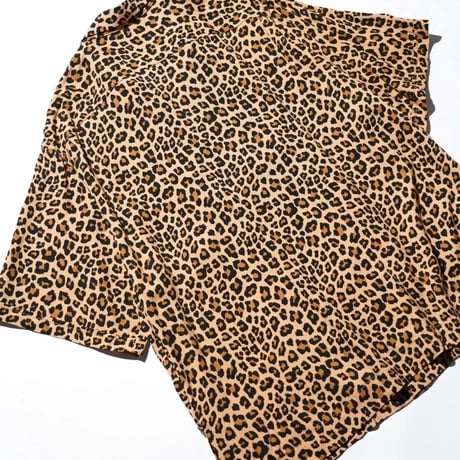 DEL MAR sportswear / 60S BOWLING SHIRT (LEOPARD)