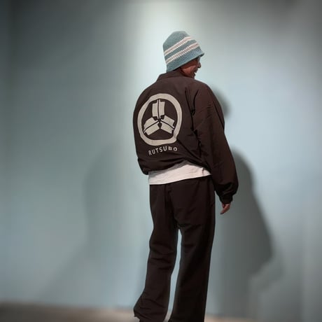 坩堝 (RUTSUBO) |KAMON NYLON PANTS(BLACK)