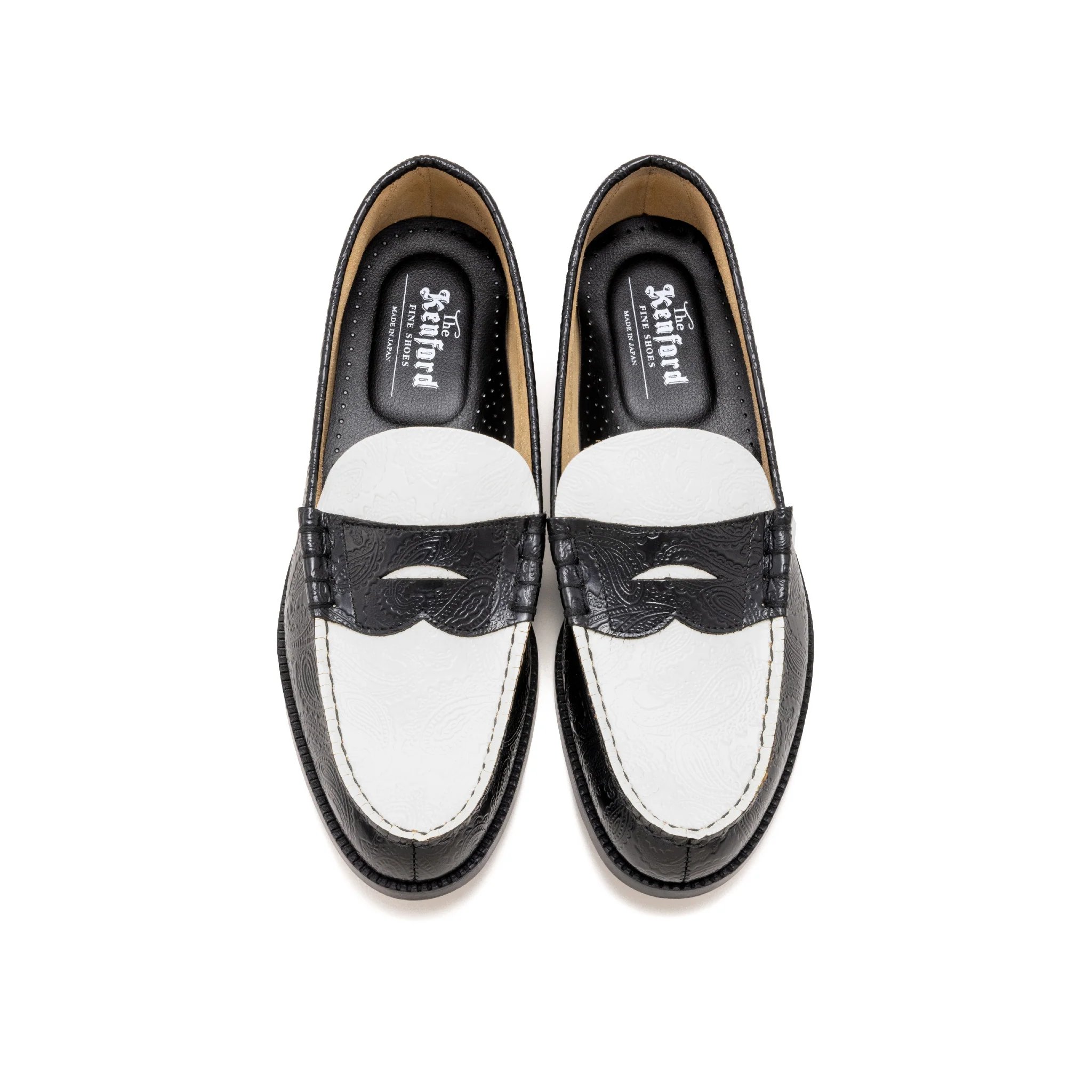 The Kenford Fineshoes | EMBOSSED LOAFERS (BLACK