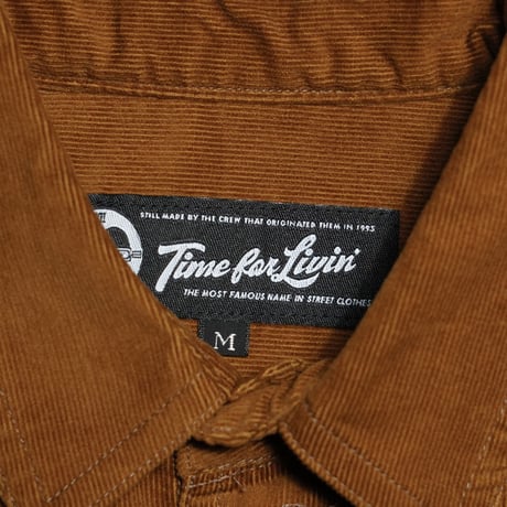 Time For Livin′ / OJ L/S SHIRT (DEER BROWN)