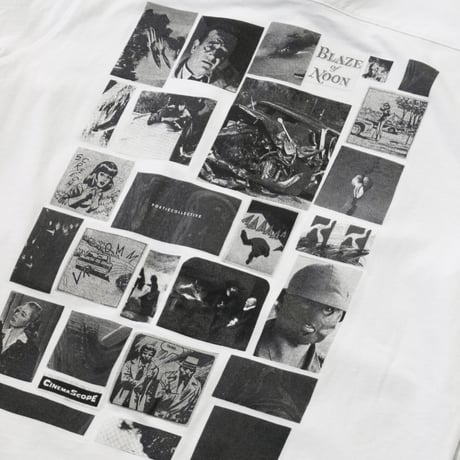 POETIC COLLECTIVE|Blaze of Noon Shirt(White)