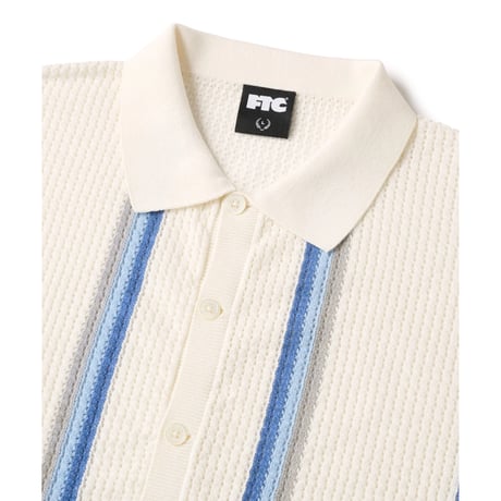 FTC | INTARSIA KNIT SHIRT "WHITE" (FTC026SUMSH06)