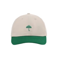 HELAS | CLASSIC TWO-TONE CAP "BEIGE/GREEN"