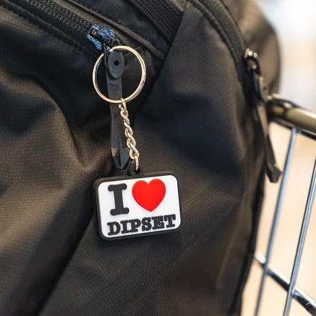 THROW BACK2000 |I LOVE DIPSET Keychain(Black)