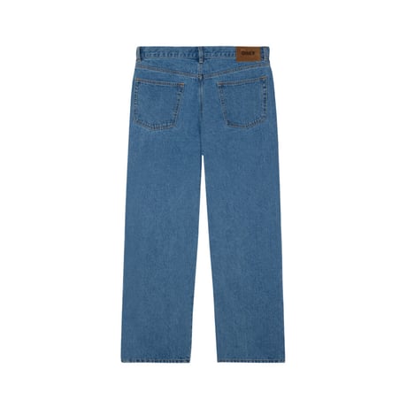 OBEY |CLASSIC BAGGY DENIM(MEDIUM STONEWASH LIGHT INDIGO)